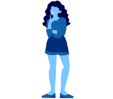 girl thinking